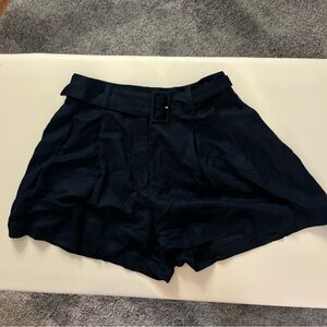 Club Monaco Navy High Waist Women's Shorts